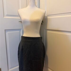 H&M Charcoal Pencil Skirt